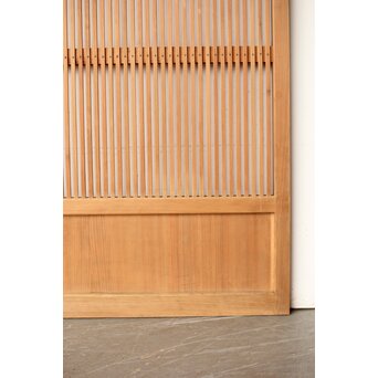 白木格子戸 3枚1組　L1162Y 