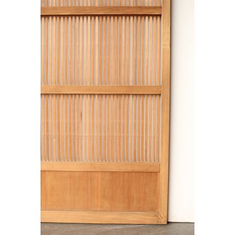 白木格子戸 3枚1組　L1162Y 