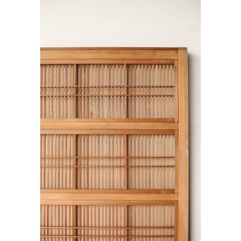 白木格子戸 4枚1組　L1163Y 