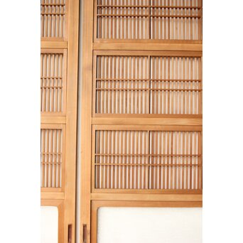 白木格子戸 4枚1組　L1163Y 
