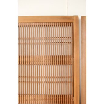 白木格子戸 4枚1組　L1163Y 