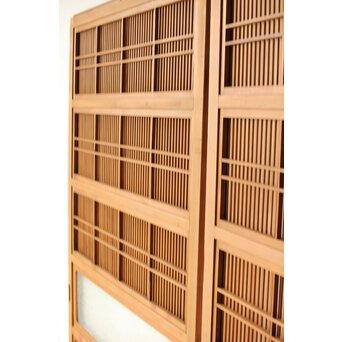 白木格子戸 4枚1組　L1163Y 