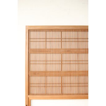 白木格子戸 4枚1組　L1163Y 