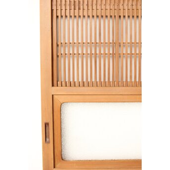 白木格子戸 4枚1組　L1163Y 