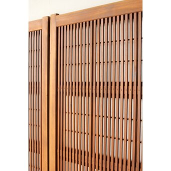 堅木腰板 格子戸 3枚1組　L1164 