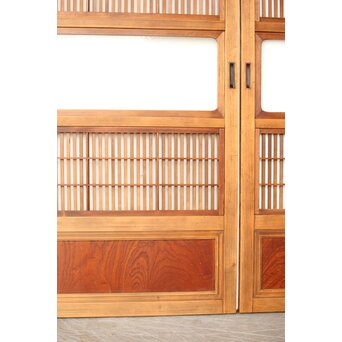 堅木腰板 格子戸 3枚1組　L1164 