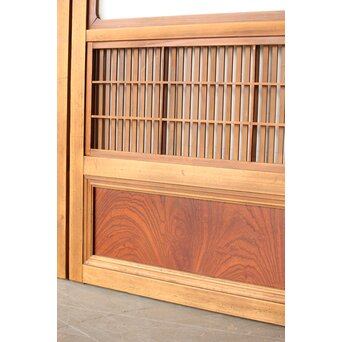 堅木腰板 格子戸 3枚1組　L1164 