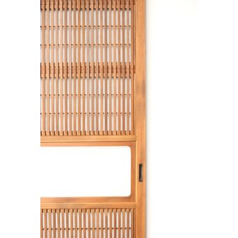 堅木腰板 格子戸 3枚1組　L1164 