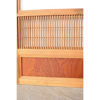 堅木腰板 格子戸 3枚1組　L1164 