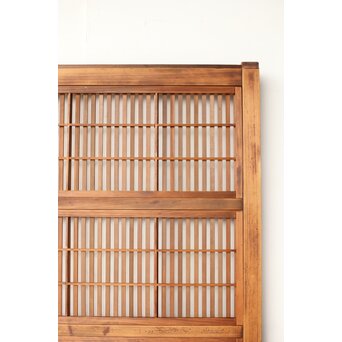 堅木腰板 格子戸 3枚1組　L1164 