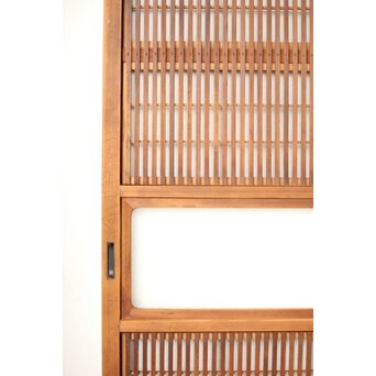 堅木腰板 格子戸 3枚1組　L1164 