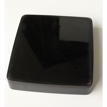 輪島塗 井波喜六斎 光琳蒔絵硯箱　Q382 