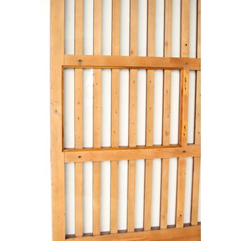 朱色 ガラス蔵戸　W0195 