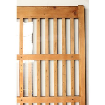 朱色 ガラス蔵戸　W0195 