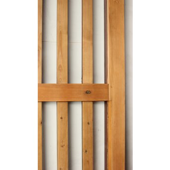 朱色 ガラス蔵戸　W0195 