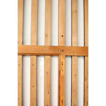 朱色 ガラス蔵戸　W0195 