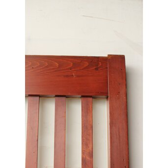 朱色 ガラス蔵戸　W0195 