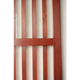 朱色 ガラス蔵戸　W0195 