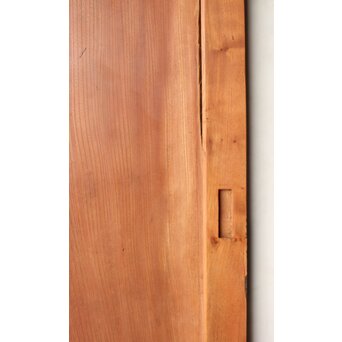 総欅 一枚板蔵戸　W0196Y 