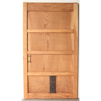 総欅 一枚板蔵戸　W0196Y ウラ