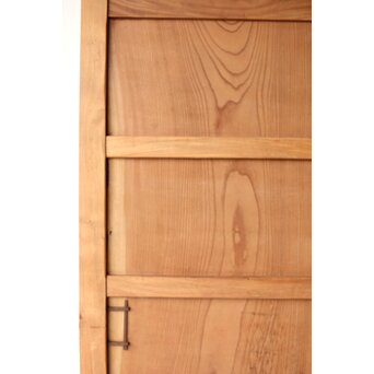 総欅 一枚板蔵戸　W0196Y 