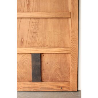 総欅 一枚板蔵戸　W0196Y 