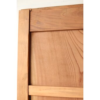 総欅 一枚板蔵戸　W0196Y 