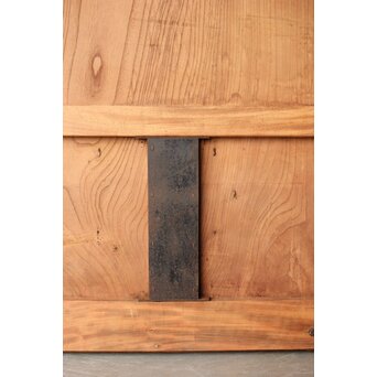 総欅 一枚板蔵戸　W0196Y 