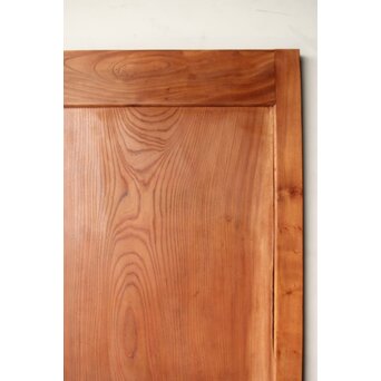 総欅 一枚板蔵戸　W0196Y 