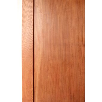 総欅 一枚板蔵戸　W0196Y 
