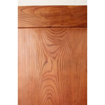 総欅 一枚板蔵戸　W0196Y 