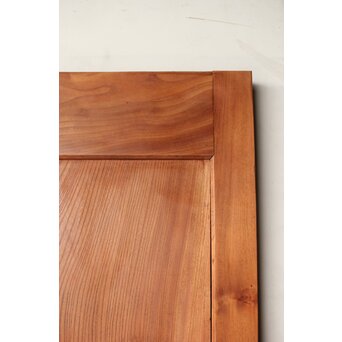 総欅 一枚板蔵戸　W0196Y 