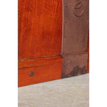 塗一枚板蔵戸　W0197Y 