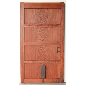 塗一枚板蔵戸　W0197Y ウラ