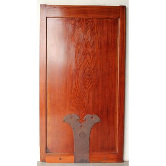 塗一枚板蔵戸　W0197Y