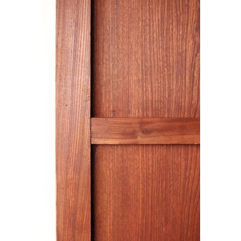 塗一枚板蔵戸　W0197Y 