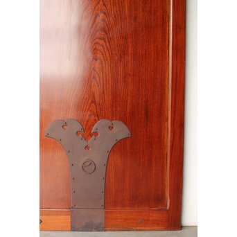 塗一枚板蔵戸　W0197Y 