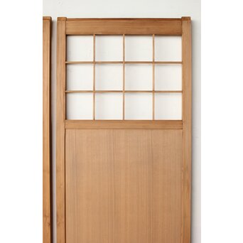細身柾目引戸 2枚1組　B1093 