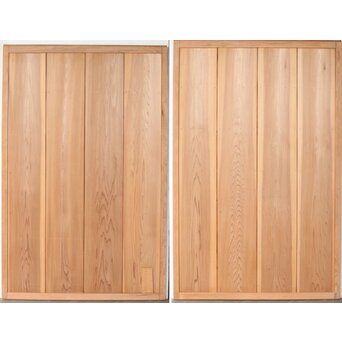 幅広板戸 2枚1組　B1094 ウラ