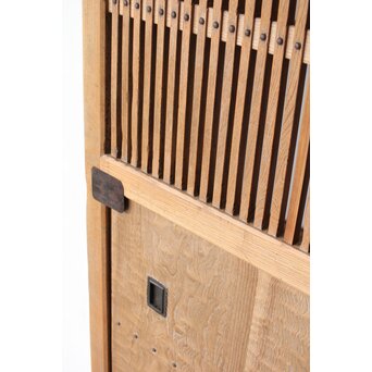 栗玉杢か 格子蔵戸　W0201Y 