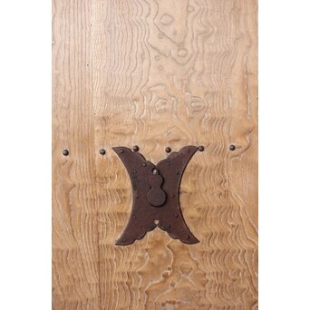 栗玉杢か 格子蔵戸　W0201Y 