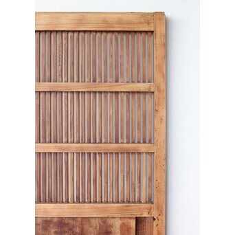 栗玉杢か 格子蔵戸　W0201Y 