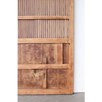 栗玉杢か 格子蔵戸　W0201Y 