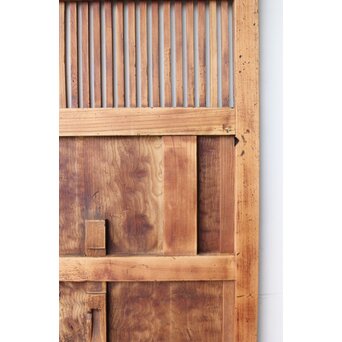 栗玉杢か 格子蔵戸　W0201Y 