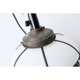 蔦模様 銅巻電笠照明 2個1組　A499 