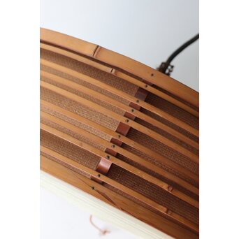 ヤマギワ YAMAGIWA 竹 ルーバー 3灯ペンダントライト　A502 