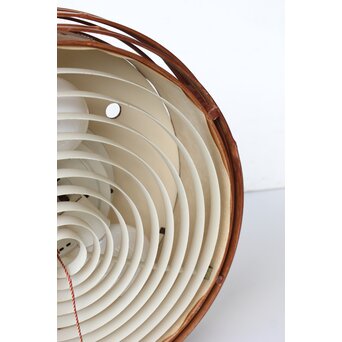 ヤマギワ YAMAGIWA 竹 ルーバー 3灯ペンダントライト　A502 