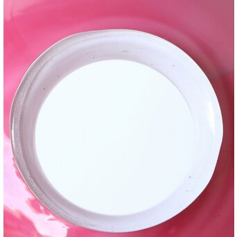 稀品 大正昭和期 金赤 桃色切子電笠 照明　A503 