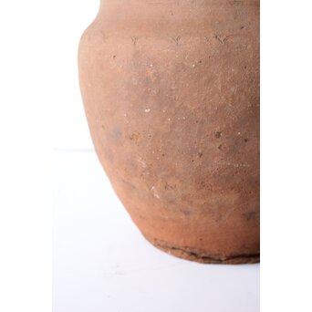 琉球 宮古島土器か 櫛目波状紋壺　P545 