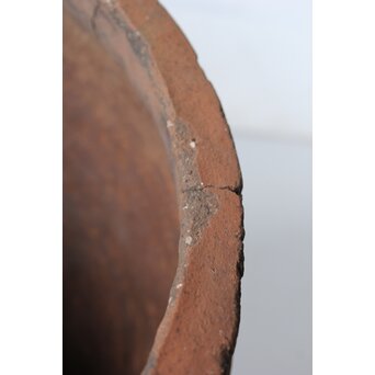 琉球 宮古島土器か 櫛目波状紋壺　P545 